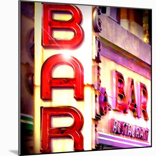 Smiths Bar, New York-Tosh-Mounted Art Print