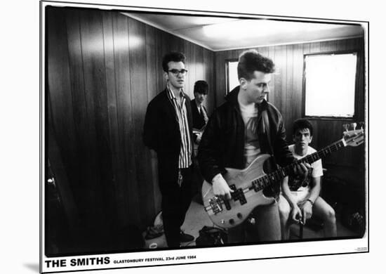 Smiths-Glastonbury 1984-null-Mounted Poster