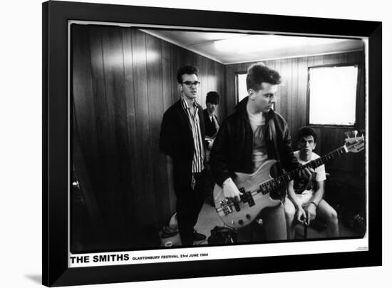 Smiths-Glastonbury 1984-null-Framed Poster