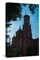 Smithsonian Castle Dawn-Steve Gadomski-Stretched Canvas