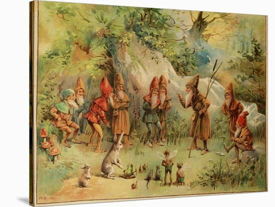 Smithsonian Libraries: A Council of Gnomes-null-Stretched Canvas