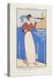Smithsonian Libraries: Costumes Parisiens by Georges Barbier-null-Stretched Canvas