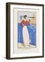 Smithsonian Libraries: Costumes Parisiens by Georges Barbier-null-Framed Art Print