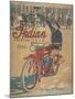 Smithsonian Libraries: Indian Motorcycle Cover-null-Mounted Art Print