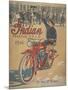 Smithsonian Libraries: Indian Motorcycle Cover-null-Mounted Art Print