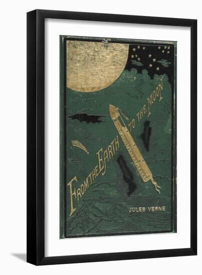 Smithsonian Libraries: Jules Verne Cover-null-Framed Art Print