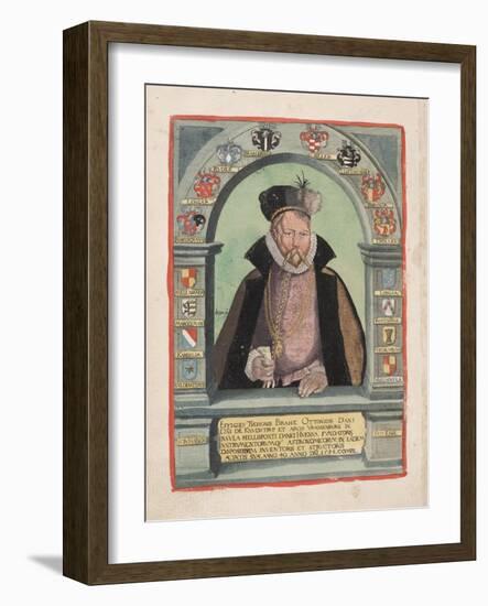 Smithsonian Libraries: Tycho Brahe-null-Framed Art Print