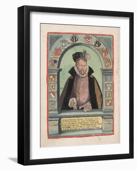 Smithsonian Libraries: Tycho Brahe-null-Framed Art Print