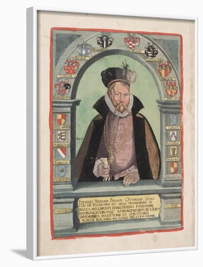 Smithsonian Libraries: Tycho Brahe-null-Framed Art Print