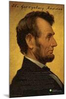 Smithsonian- Lincoln-null-Mounted Poster