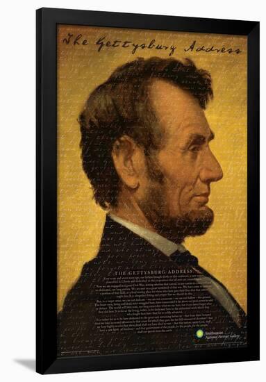 Smithsonian- Lincoln-null-Framed Poster