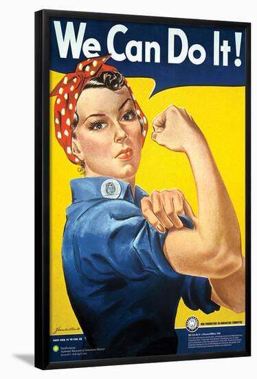 Smithsonian- Rosie The Riveter-null-Framed Poster