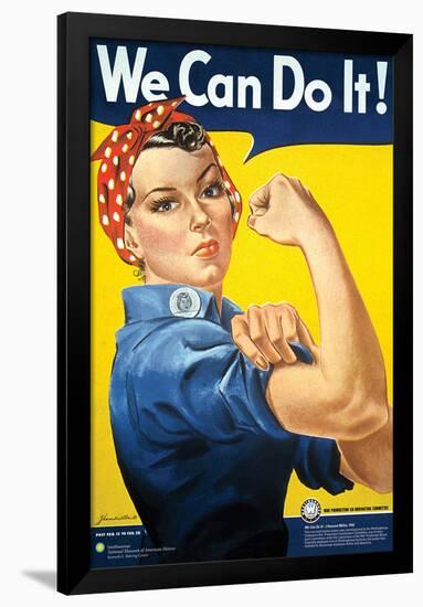 Smithsonian- Rosie The Riveter-null-Framed Poster