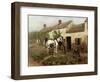 Smithy, Hexham Bridge End, 1885-Ralph Hedley-Framed Giclee Print