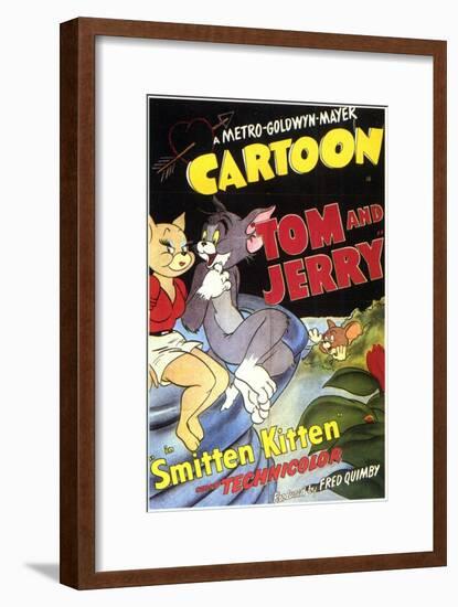 Smitten Kitten, 1952-null-Framed Art Print