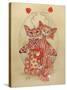 Smitten Kittens-Linda Ravenscroft-Stretched Canvas