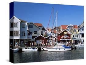 Smogen Fishing Village, Bohuslan Coast, Sweden, Scandinavia-Gavin Hellier-Stretched Canvas