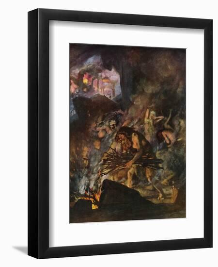 Smoke and Dirt-Norman Price-Framed Art Print