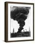 Smoke Billowing from an Oil Well Fire-null-Framed Photographic Print