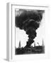 Smoke Billowing from an Oil Well Fire-null-Framed Photographic Print