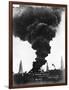 Smoke Billowing from an Oil Well Fire-null-Framed Photographic Print