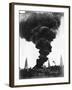 Smoke Billowing from an Oil Well Fire-null-Framed Photographic Print