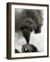 Smoke Billows from the Smoke Stack of Engine No. 734-Chris Gardner-Framed Photographic Print