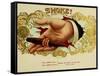 Smoke Cig-null-Framed Stretched Canvas