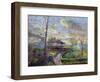 Smoke Drift, Autumn-Timothy Easton-Framed Giclee Print