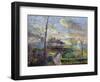 Smoke Drift, Autumn-Timothy Easton-Framed Giclee Print