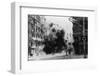 Smoke Filled Street after Aid Raid-null-Framed Photographic Print
