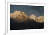 Smoke From A Village Home Passes Over The Mountains In Dingboche Nepal-Rebecca Gaal-Framed Photographic Print