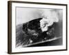 Smoke from Mount Vesuvius-null-Framed Photographic Print