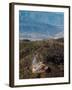 Smoke Rises from a Drilling Rig on the Roan Plateau-Peter M. Fredin-Framed Photographic Print