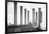 Smoke Stacks of Edison Power Plant-null-Framed Photographic Print