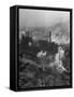 Smoke Stacks Releasing Thick Clouds of Smoke into the Air-null-Framed Stretched Canvas