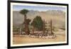 Smoke Tree Ranch, Palm Springs, California-null-Framed Art Print