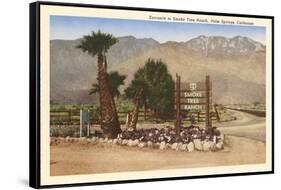 Smoke Tree Ranch, Palm Springs, California-null-Framed Stretched Canvas