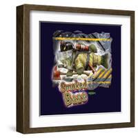 Smoked Bass-Jim Baldwin-Framed Art Print