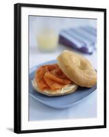 Smoked Salmon Bagel-Veronique Leplat-Framed Photographic Print