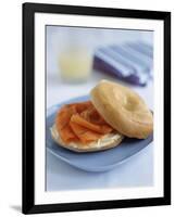 Smoked Salmon Bagel-Veronique Leplat-Framed Photographic Print
