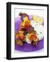 Smoked Tofu and Vegetable Kebabs on Rice-null-Framed Photographic Print