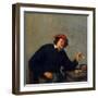 Smoker, C1655-Adriaen Jansz van Ostade-Framed Giclee Print