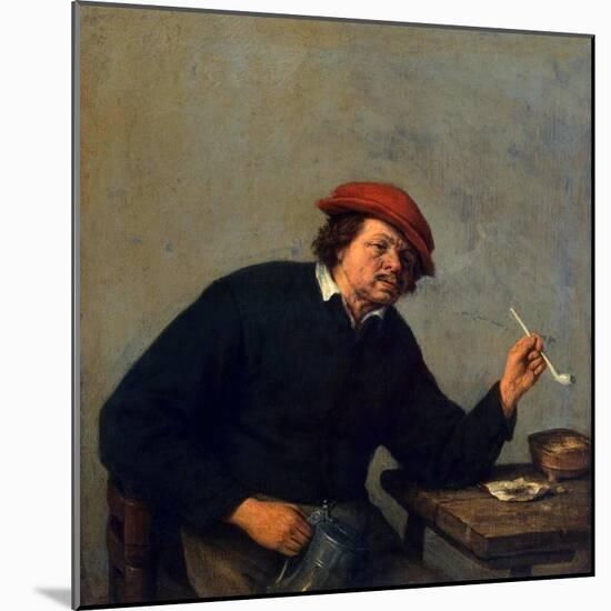 Smoker, C1655-Adriaen Jansz van Ostade-Mounted Giclee Print