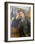 Smoker, C1890-C1892-Paul Cézanne-Framed Giclee Print