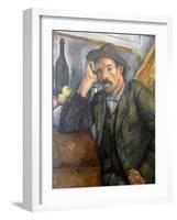 Smoker, C1890-C1892-Paul Cézanne-Framed Giclee Print