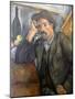 Smoker, C1890-C1892-Paul Cézanne-Mounted Giclee Print