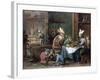 Smokers and Drinkers-David Teniers the Younger-Framed Giclee Print