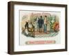 Smokers Corner Brand Cigar Box Label-Lantern Press-Framed Art Print