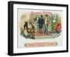 Smokers Corner Brand Cigar Box Label-Lantern Press-Framed Art Print